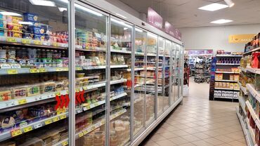 Холодильные витрины: Для молочных продуктов, Кондитерские, Для мяса, мясных изделий, Россия, Италия, Б/у — 4