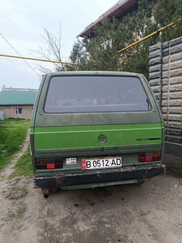 прадо 470: Задняя левая дверь Volkswagen 1989 г., Б/у, цвет - Зеленый,Оригинал