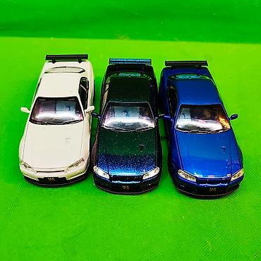 Игрушки: Моделька Нисан Скайлайн GTR машинка в ассортименте🚘 Новая — 4