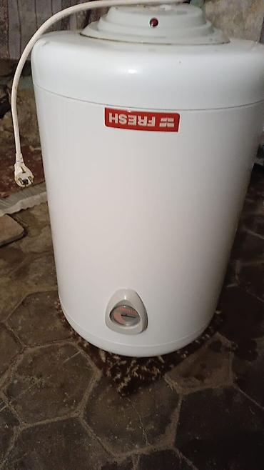 demir su cenleri: Fresh markalı elektrik su qızdırıcısı (boiler) - Silindrik, ağ gövdə — 1