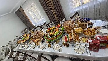 table study: Стол и стул для зала, Б/у, цвет - Коричневый — 1