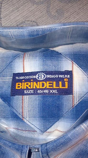bej salvar: Köynək, 2XL, rəng - Mavi — 1