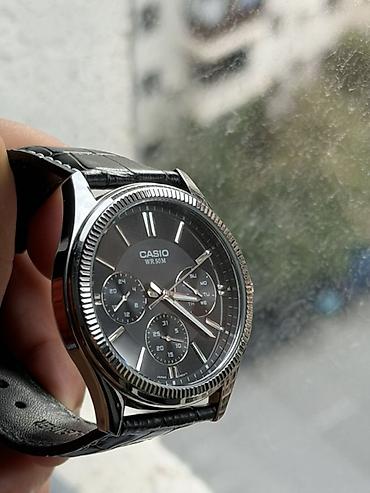 saat samdan: Casio kişi qol saatı – klassik dizayn, funksional göstəricilər - — 2