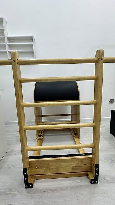Turniklər və bruslar: Pilates Chair (Wunda Chair) və Pilates Barrel dəsti - Material — 5