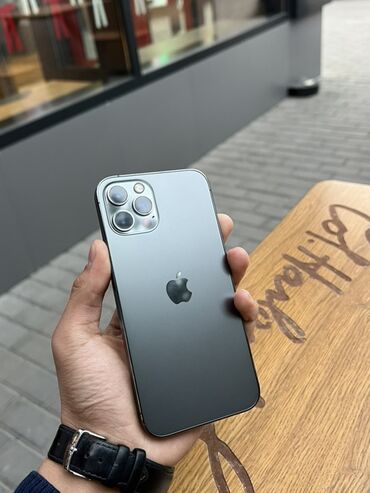 скупка кампьютеров: IPhone 12 Pro, Колдонулган, 128 ГБ, Графит, 88 %