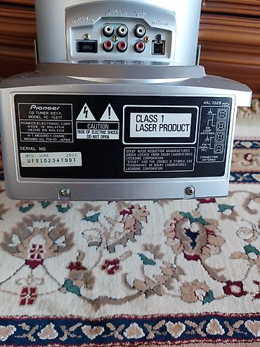 Dinamiklər və kolonkalar: Pioneer XC-IS21T Stereo CD Tuner Deck Pioneer M-IS21 Power Amplifier 2 — 4