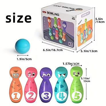 Игровые наборы: Uşaqlar üçün yüngül bowling oyunu at lalafo.az — 4 Игровые наборы: Uşaqlar üçün yüngül bowling oyunu — 4