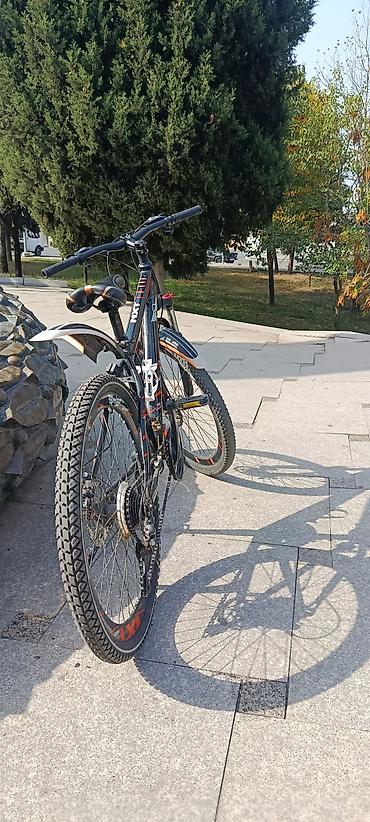 dağ velosiped: NXT markalı dağ/şəhər tipli velosiped. Qara rəngli korpus narıncı və — 4