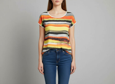 bluzki z rękawem do łokcia allegro: Bluzka damska, rozmiar S