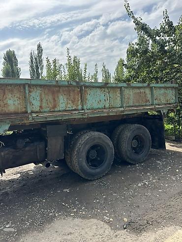КАМАЗ 55102 самосвал, 6x4 - Кузов-самосвал с высокими бортами, задняя — 3