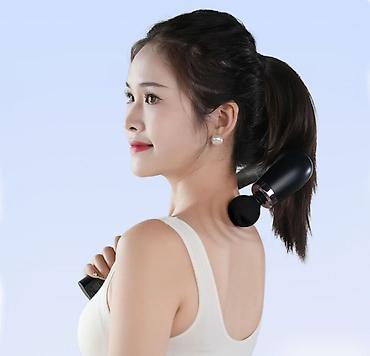 перкусионный массажер: Мышечный массажер для тела Fascial Gun Massage Массажер электрический — 7