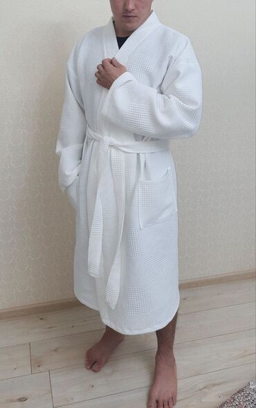 Домашние костюмы: Мужской домашний костюм, S, XS, M, Новый, цвет - Бежевый, Самовывоз, Платная доставка — 9