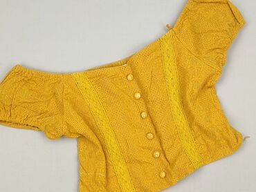 bluzki w paski mango: SZACHOWNICA, Top damski, rozmiar M