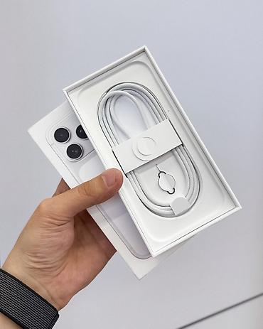 Apple iPhone: IPhone 17 Pro, Б/у, 256 ГБ, Белый, Защитное стекло, Чехол, Кабель, В рассрочку, 100 % — 6
