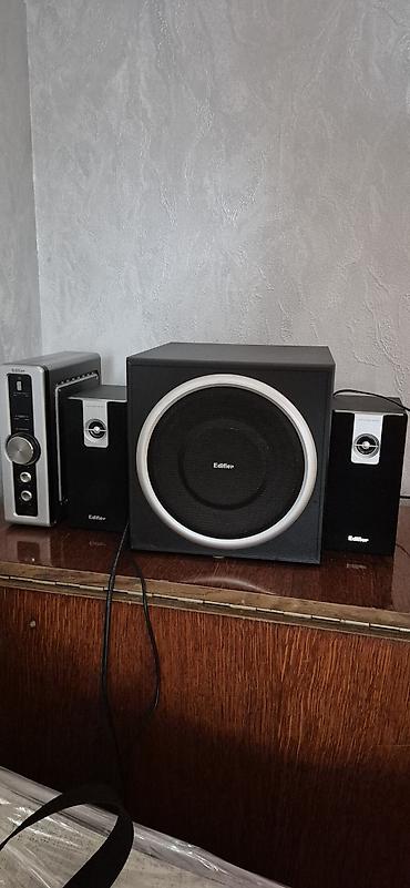 Edifier 2.1 səs sistemi satılır. Komplekt: iri subwoofer, iki ədəd lalafo.az -da Edifier 2.1 səs sistemi satılır. Komplekt: iri subwoofer, iki ədəd
