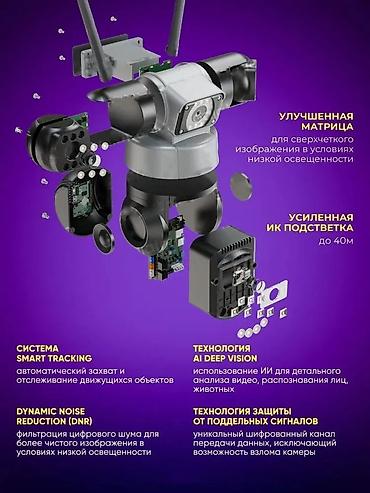 Видеонаблюдение: Уличная Wi‑Fi камера видеонаблюдения V380 Pro (UltraHD) - Три камеры — 4