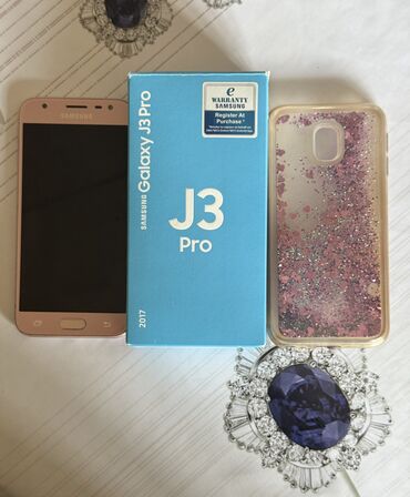 Samsung: Samsung Galaxy J3 2017, 16 GB, rəng - Çəhrayı, Düyməli, İki sim kartlı, Face ID — 12