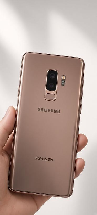 samsung s: Samsung Galaxy S9 Plus, Б/у, 64 ГБ, цвет - Золотой, 2 SIM — 1