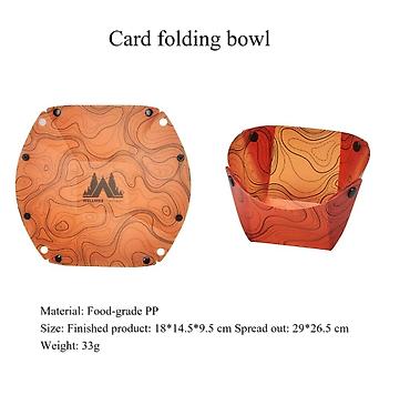 card: Складная миска WELLHIKE (Card folding bowl) - Материал: пищевой — 1