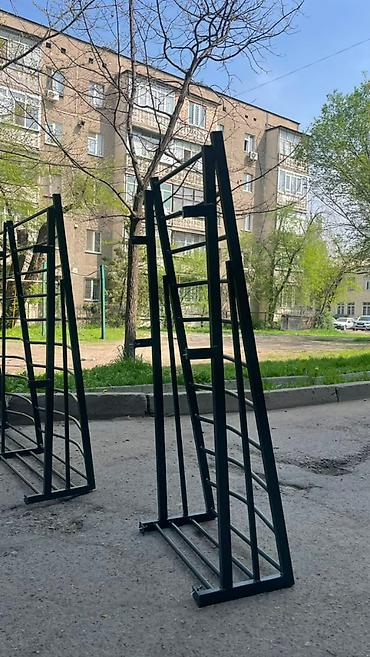 Металлические велопарковки/стойки для велосипедов - Конструкция