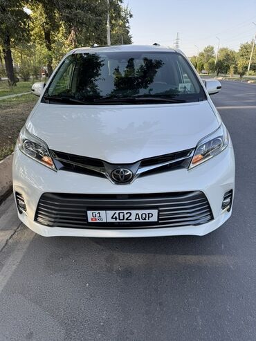 садовый измелчитель: Toyota Sienna: 2018 г., 3.5 л, Автомат, Бензин, Минивэн