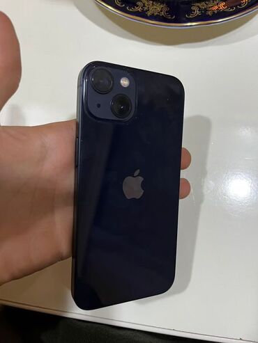 bütün telefonlar: IPhone 13, 128 GB, Midnight, Barmaq izi, Face ID