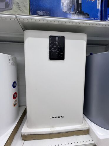 Накопительные водонагреватели: Накопительный водонагреватель Объем бака: 100 л, Электрический, Регулятор температуры, Эмалированная сталь, Новый — 1