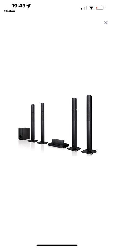 усилители б у: LG ev kinoteatrı – 5.1 kanal qüllə tipli akustika və sabvufer