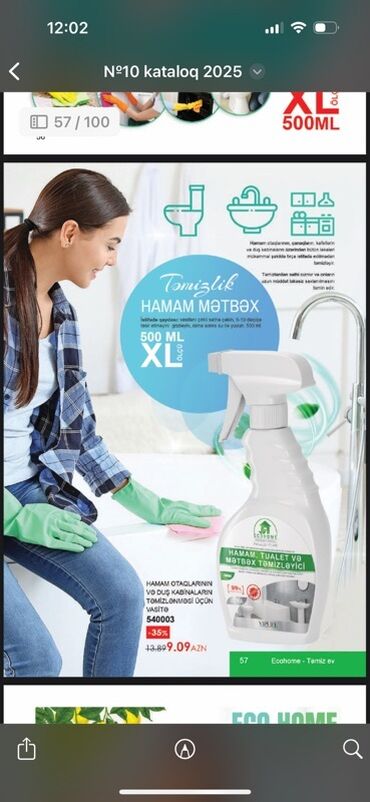 Mətbəx təmizləyiciləri: Gel Moyka və kranı təmizləmək üçün, Ünvandan götürmə — 4