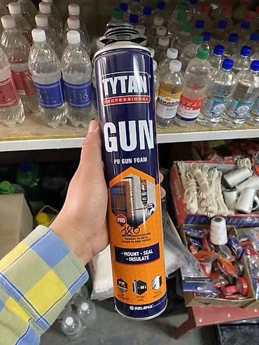 Эшиктер үчүн тетик: Монтажная пена TYTAN Professional GUN, полиуретановая (PU), для — 1
