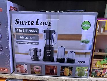 Блендер Silver Love SD52 — 4-в-1, мощность 1000 Вт. Комплектация и