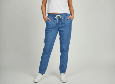 dżinsy ze ściągaczami damskie: Olsen, Jeans for women, size L