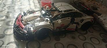 детские машинки на пульте: LEGO Technic Porsche 911 RSR (модель гоночного болида №911) - — 4