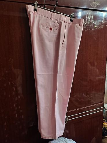 Kişi geyimləri: Kişi şalvarları – 100% pambıq, klassik chinos stili - Material: 100% — 1