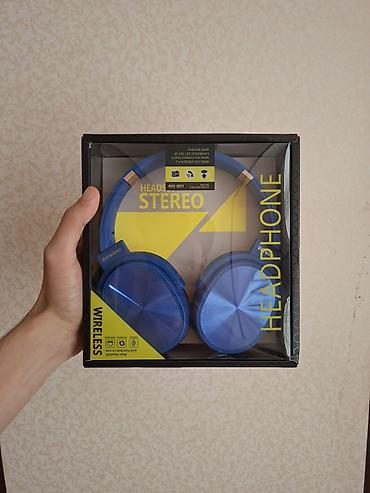 Qulaqcıqlar: Məhsul: Simsiz stereo qulaqlıq (LCQ-S50), mavi Xüsusiyyətlər: - — 2