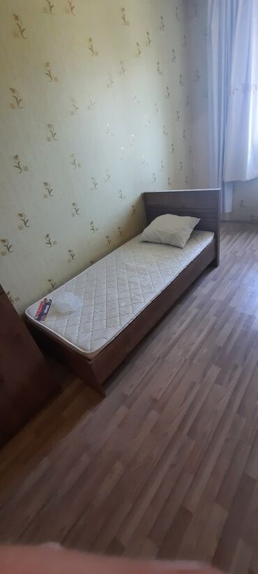 taxt başlığı: Təknəfərlik çarpayı, Bazasız, Matras ilə, Siyirməsiz