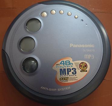Минидиск-плееры: ♦️ Panasonic SL-SX418 portativ CD pleyer 💢MP3 faylları yazılmış — 1