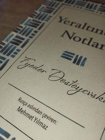 Спорт и хобби: Məhsul: Kitab – “Yeraltından Notlar” Müəllif: Fyodor Dostoyevski — 3