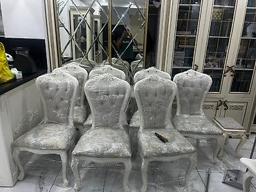 Ремонт, реставрация мебели: Реставрация мягкой мебели Перетяжка ткань стульев и дерево Ремонт — 13