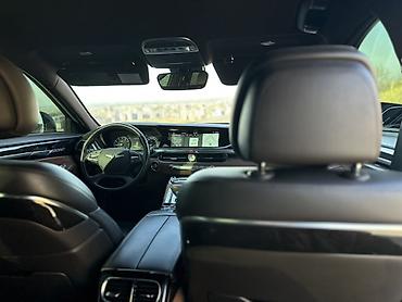 GAC: Genesis G90 3.3T (AWD) - Кузов: представительский седан, тёмно‑серый — 12