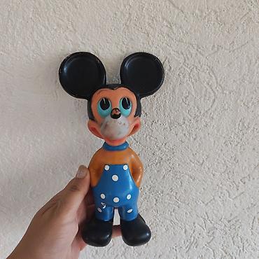 Vintage gumena figura Mikija Mausa – Walt Disney Prod. - Originalni