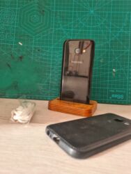 жалал абат телефон: Samsung Galaxy A3 2017, Колдонулган, 16 ГБ, түсү - Кара, 2 SIM