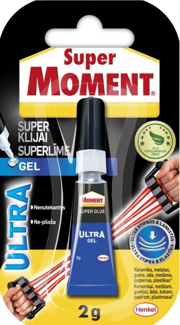 Другие строительные материалы: Момент Супер Клей Ультрагель" (Moment Super Glue Ultragel) 2 g