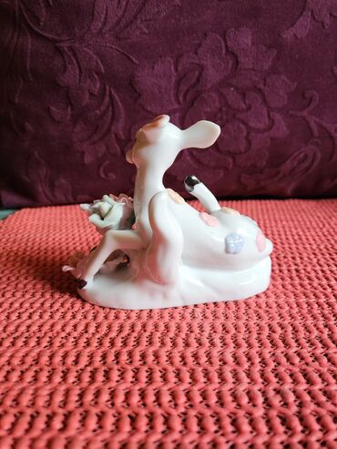 Ostali kućni dekor: Porcelanska vintaz,nova figura lane. Figura lane,nova,cvetovi bez — 8