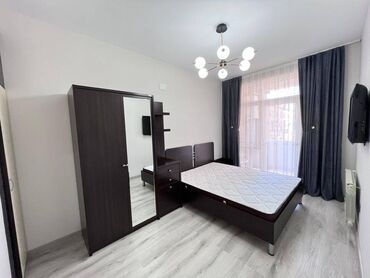 Uzunmüddətli kirayə mənzillər: Nizami metrosu yan, 2 otaqli, tam əşyalı 20.6 mərtəbə ev kiraye — 4