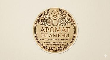 Шамдар жана шамдалдар: Ароматическая свеча «Аромат пламени» - Создаёт уютную атмосферу - — 4