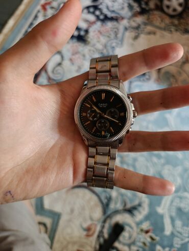 Классикалык сааттар: Классикалык сааттар саат, Casio, Күмүш, Улуу Британия, Суу өткөрбөөчү, Эркектердики, Колдонулган
