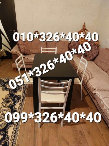 Masa və oturacaq dəstləri: Masa ve oturacaq destleri stol stul Stol stul stul stol oturacaq — 6