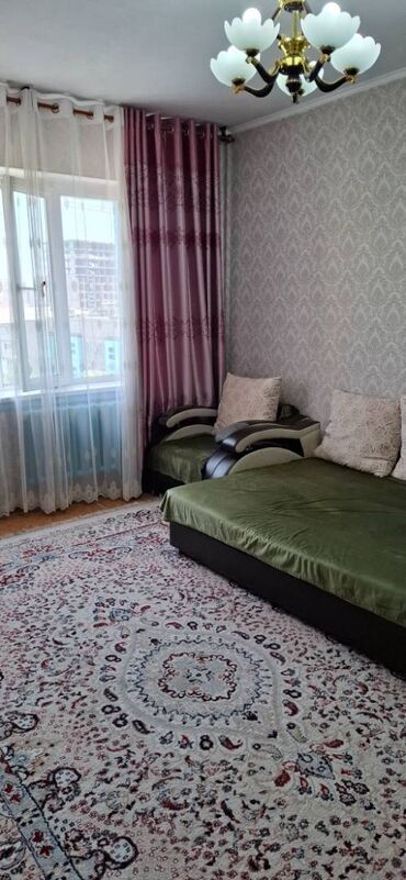 здаю квартиру село кок жар: 1 бөлмө, 36 кв. м, 105-серия, 7 кабат, Косметикалык ремонт