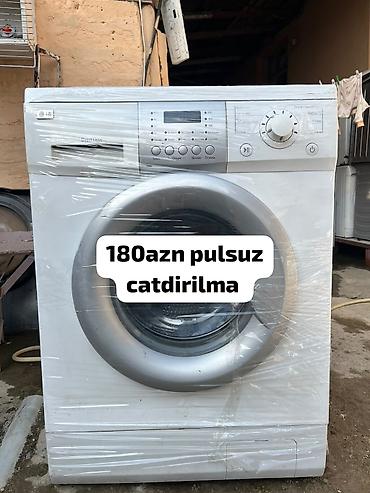 LG paltaryuyan maşın, ön yükləməli, Direct Drive texnologiyalı